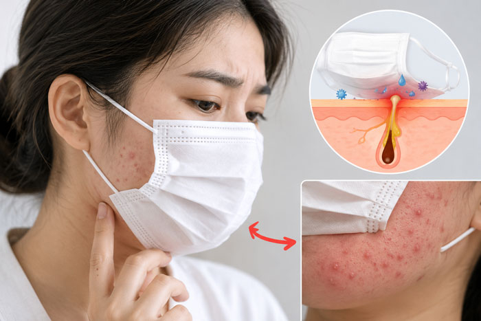 mun do deo khau trang  maskne   nguyen nhan va cach phong ngua